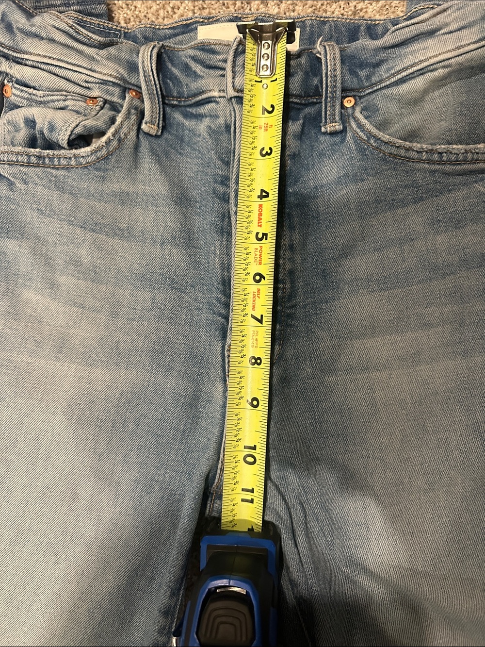 MOTHER Tomcat Roller High Waisted Jeans - Picture 9 of 11
